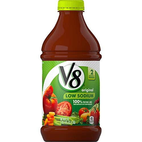 V8 Original Low Sodium 100% Vegetable Juice - 46oz