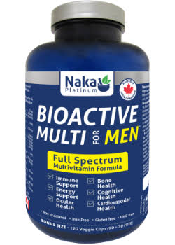National Nutrition - Bioactive Multi Men - 120 Vcaps