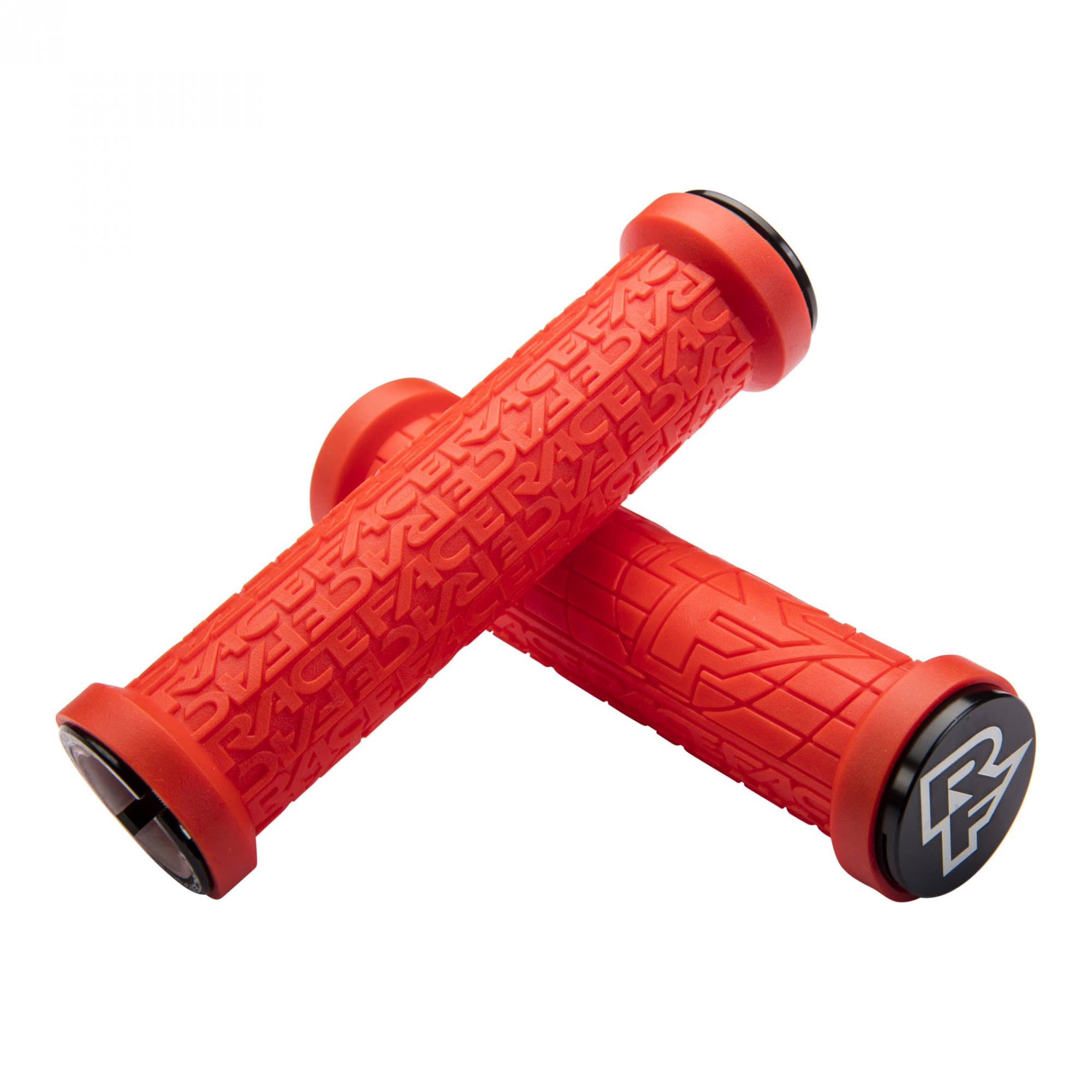 Raceface Grippler Lock-on Bicycle Grips - 30mm, Red