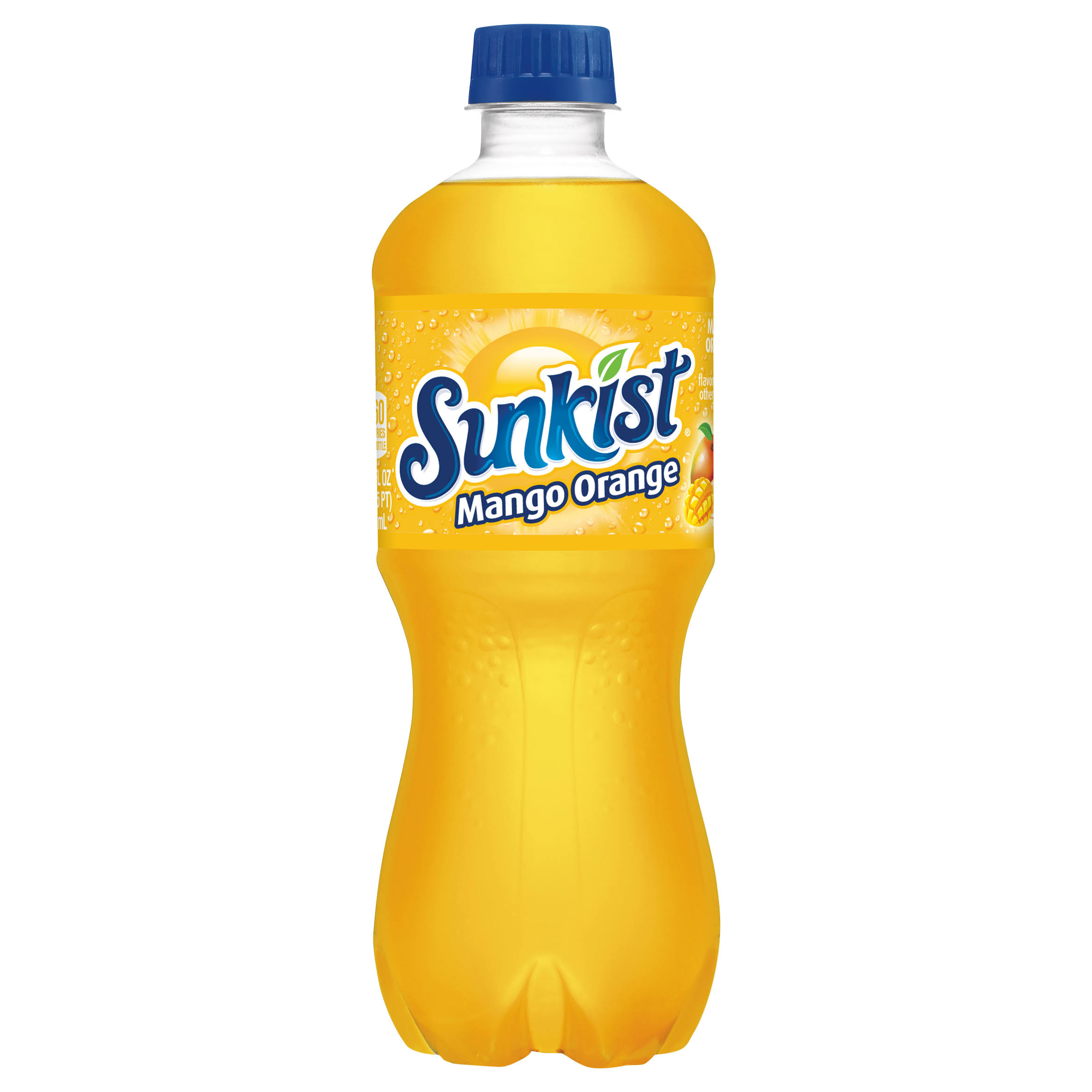Sunkist Soda, Mango Orange - 20 fl oz