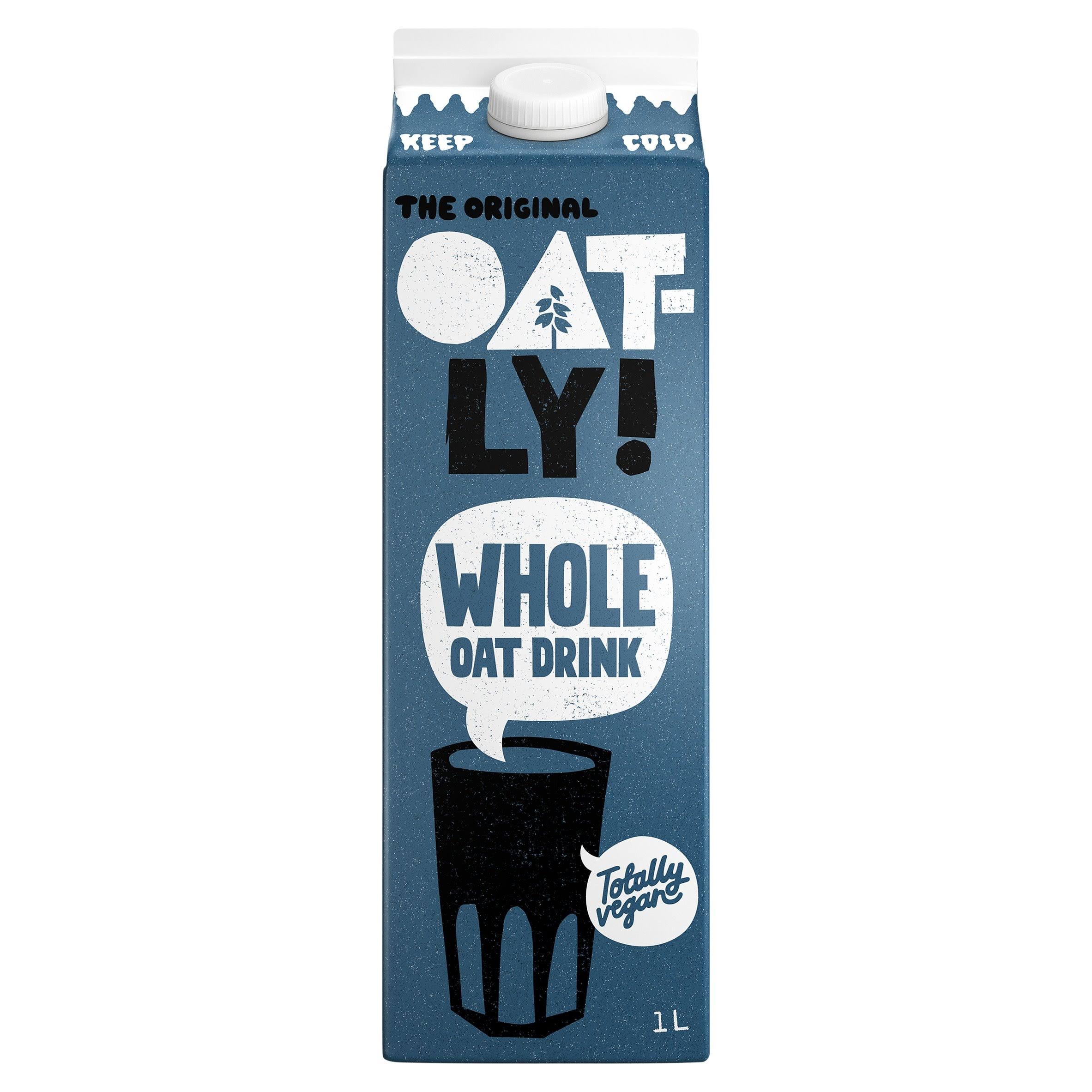 Oatly The Original Oat Drink - Whole, 1l