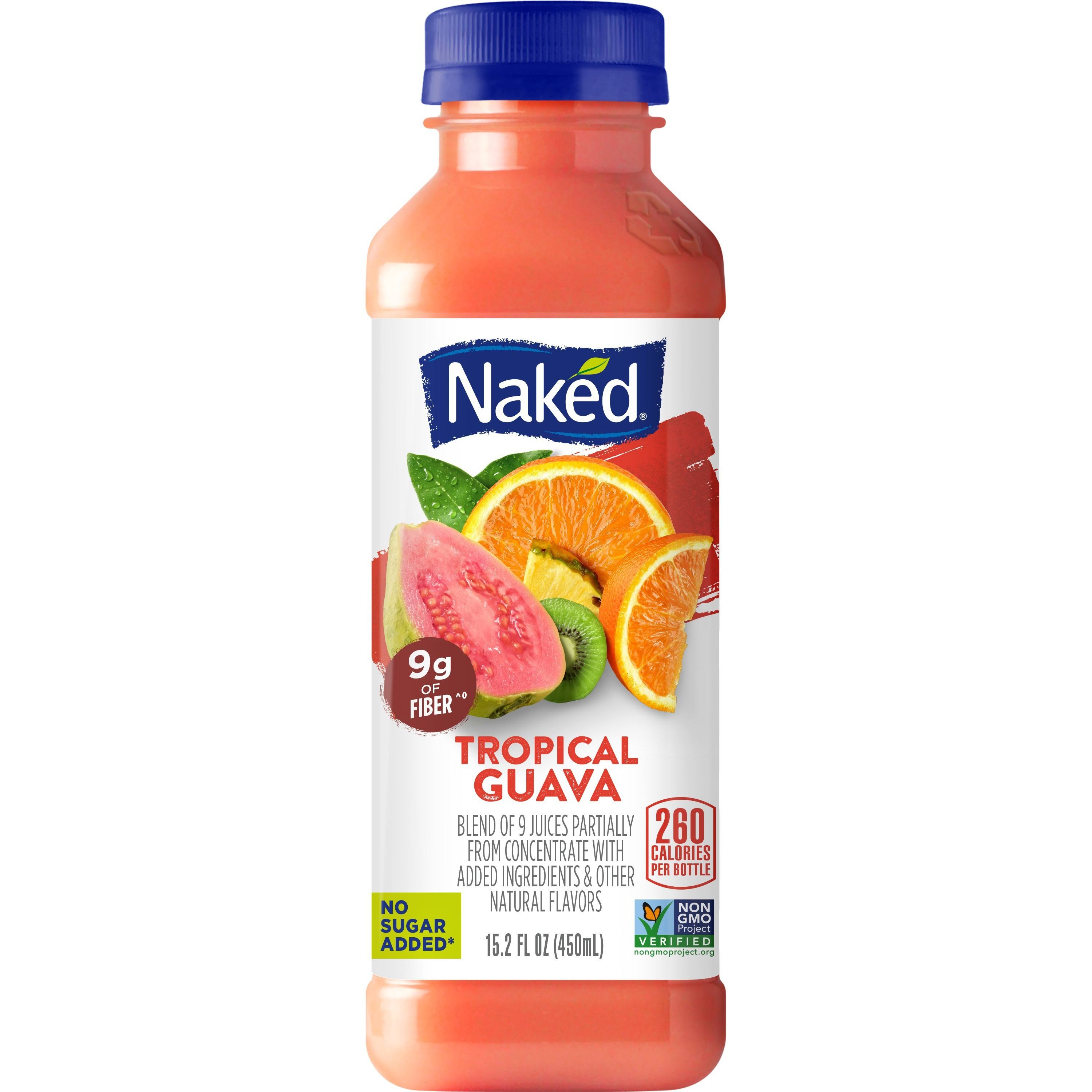 Naked Juice Drink, Tropical Guava - 15.2 fl oz