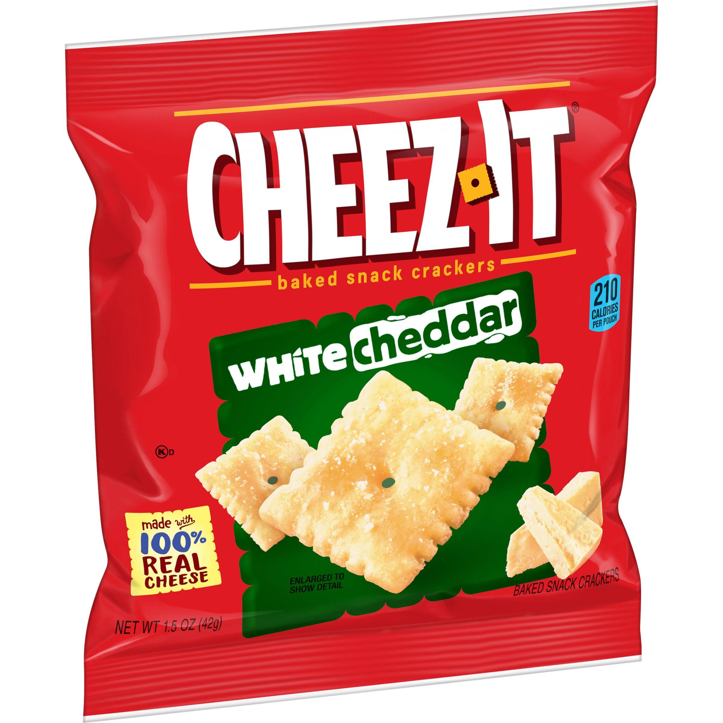 Cheez-it Baked Snack Crackers - White Cheddar