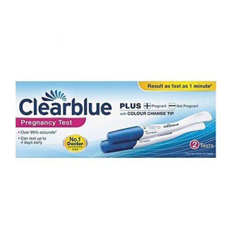 Clearblue Plus Visual Pregnancy Test Kit - 2 Pack
