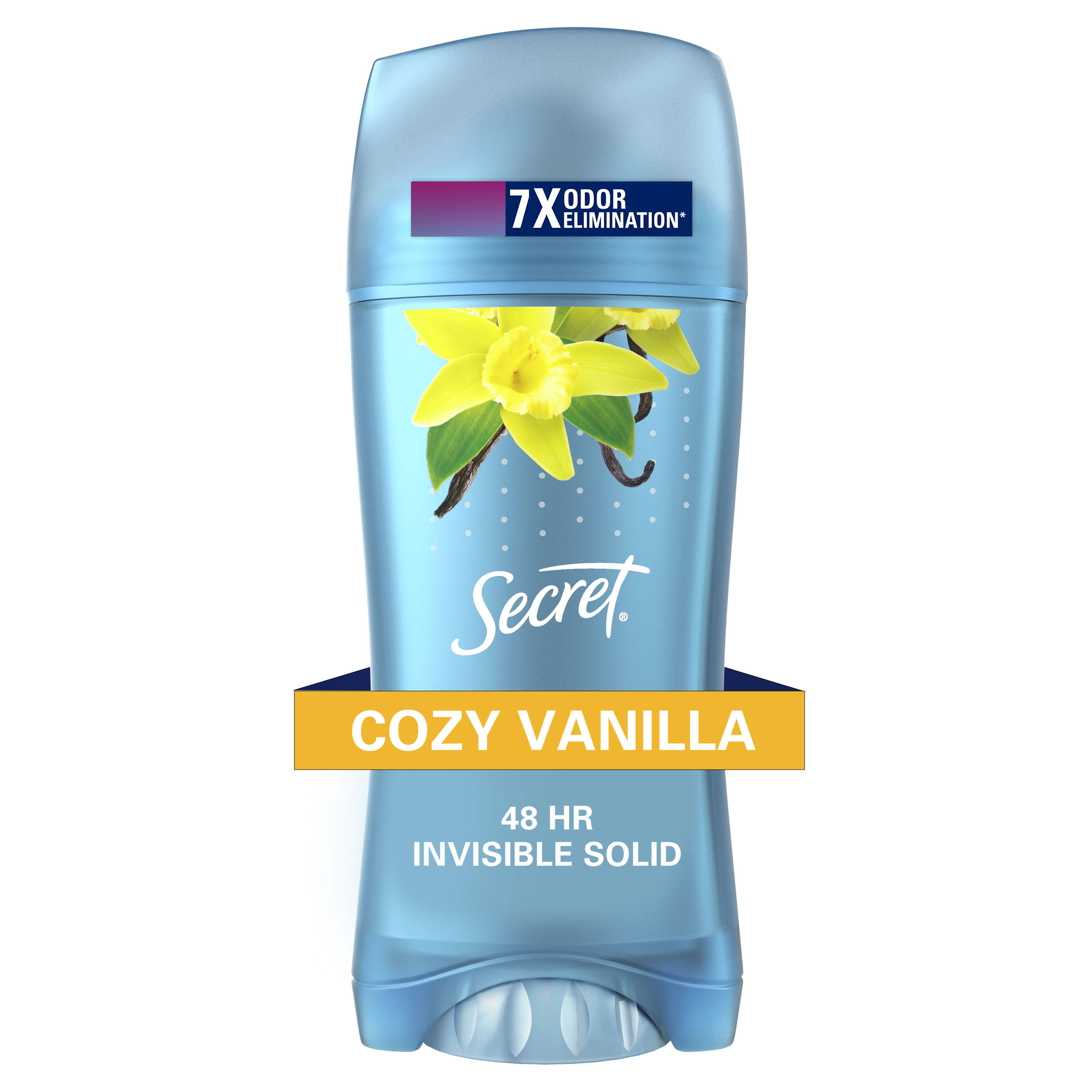 Secret Scent Expressions Invisible Solid Antiperspirant and Deodorant - 2.6oz, Va Va Vanilla