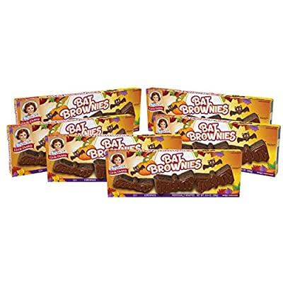 Little Debbie Bat Brownies, 6 Boxes, 36 Individually Wrapped Brownie