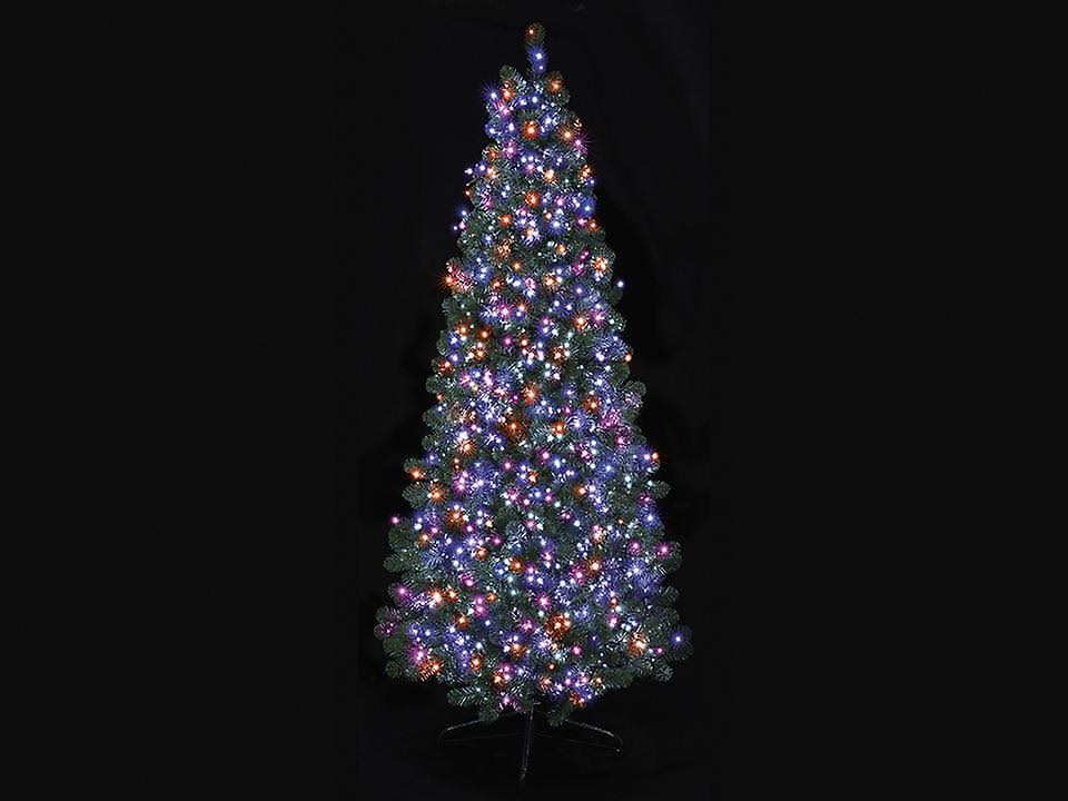 Premier Decorations Tree Brights 1000 LED 8 Hour Rainbow LV162179RBW