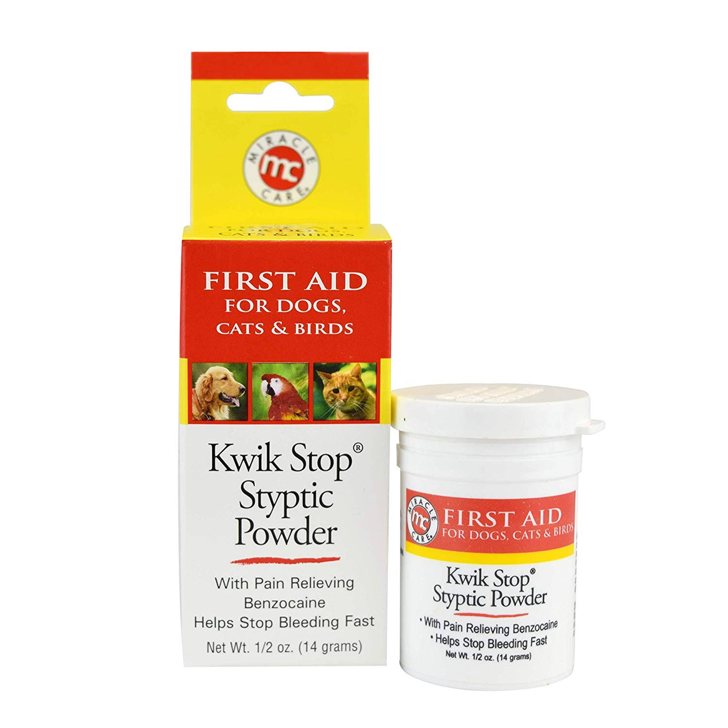 Miracle Care Kwik Stop Styptic Powder - 14g