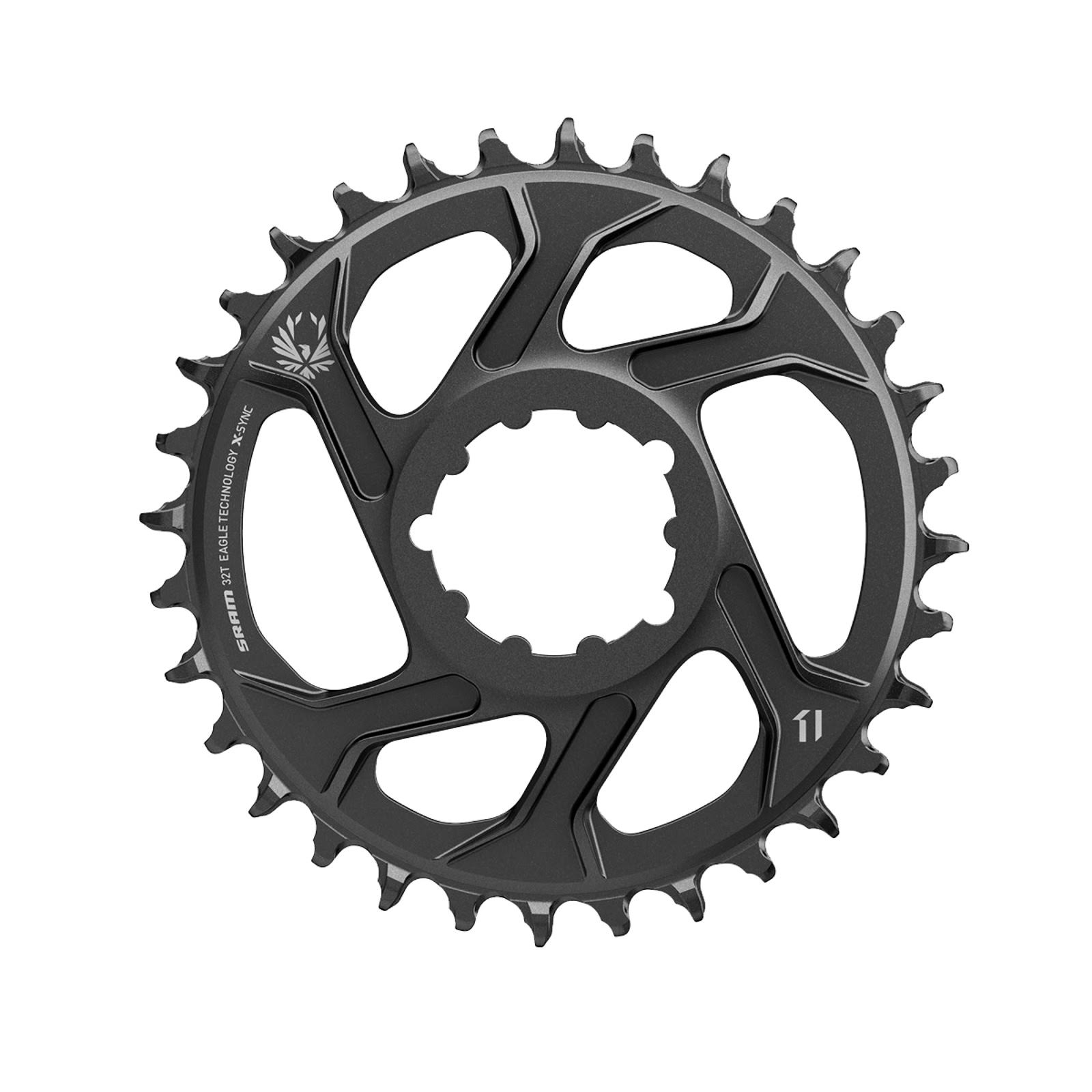 Sram X Sync 2 Eagle Cold Forged Aluminum Chainring - Black, 30T