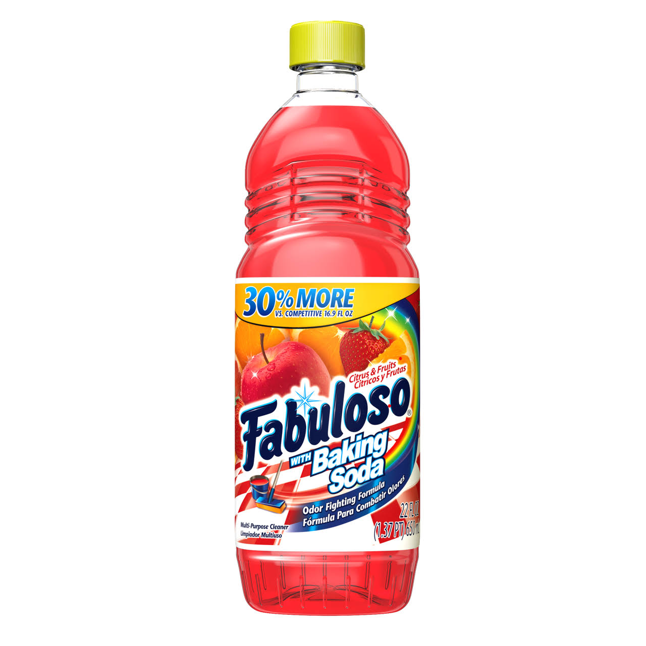 Fabuloso Fruit Baking Soda, All-Purpose Cleaner - 28 fl oz