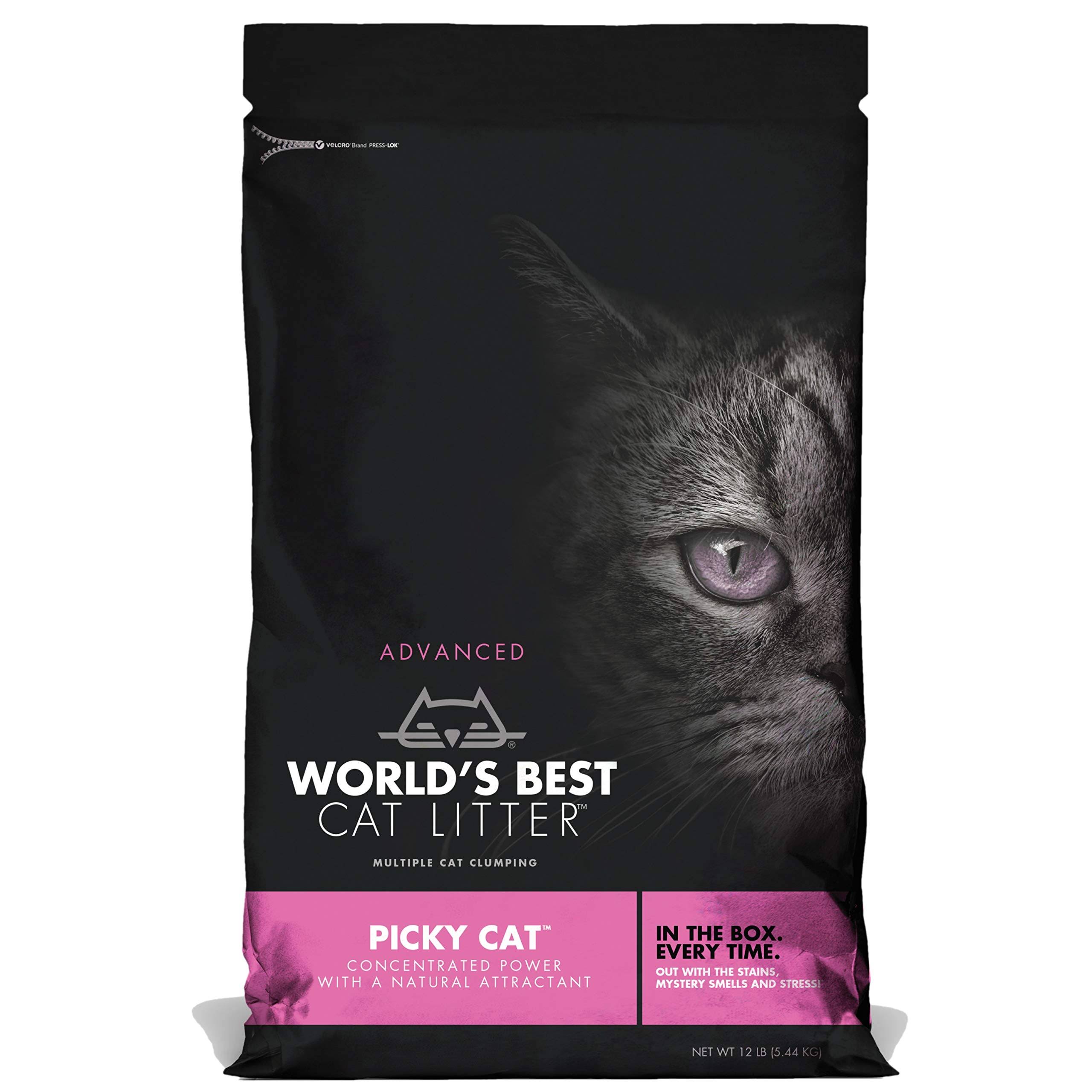 World's Best Picky Cat Advanced Litter For Cats 12 Pound