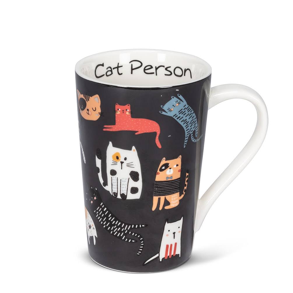 Abbott Cat Person Mug