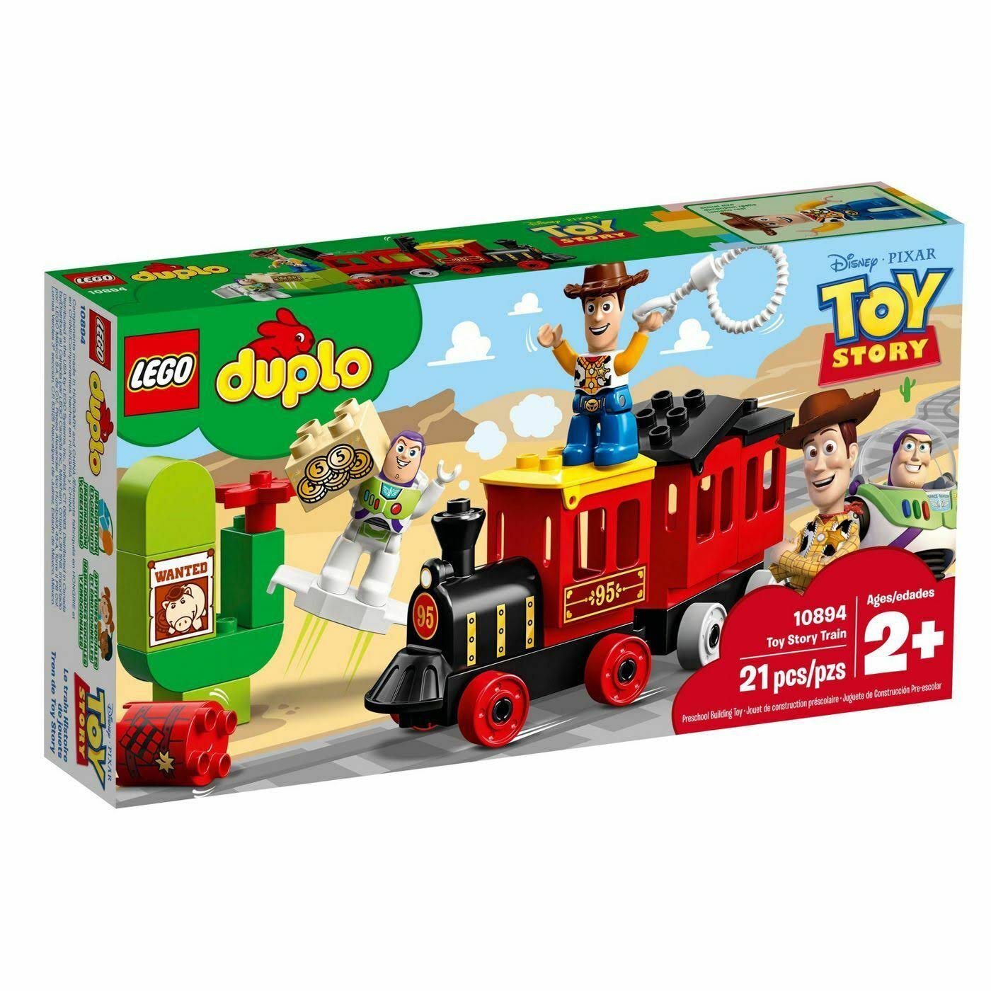 LEGO DUPLO Disney Pixar Toy Story Train 10894 Perfect for Preschoolers