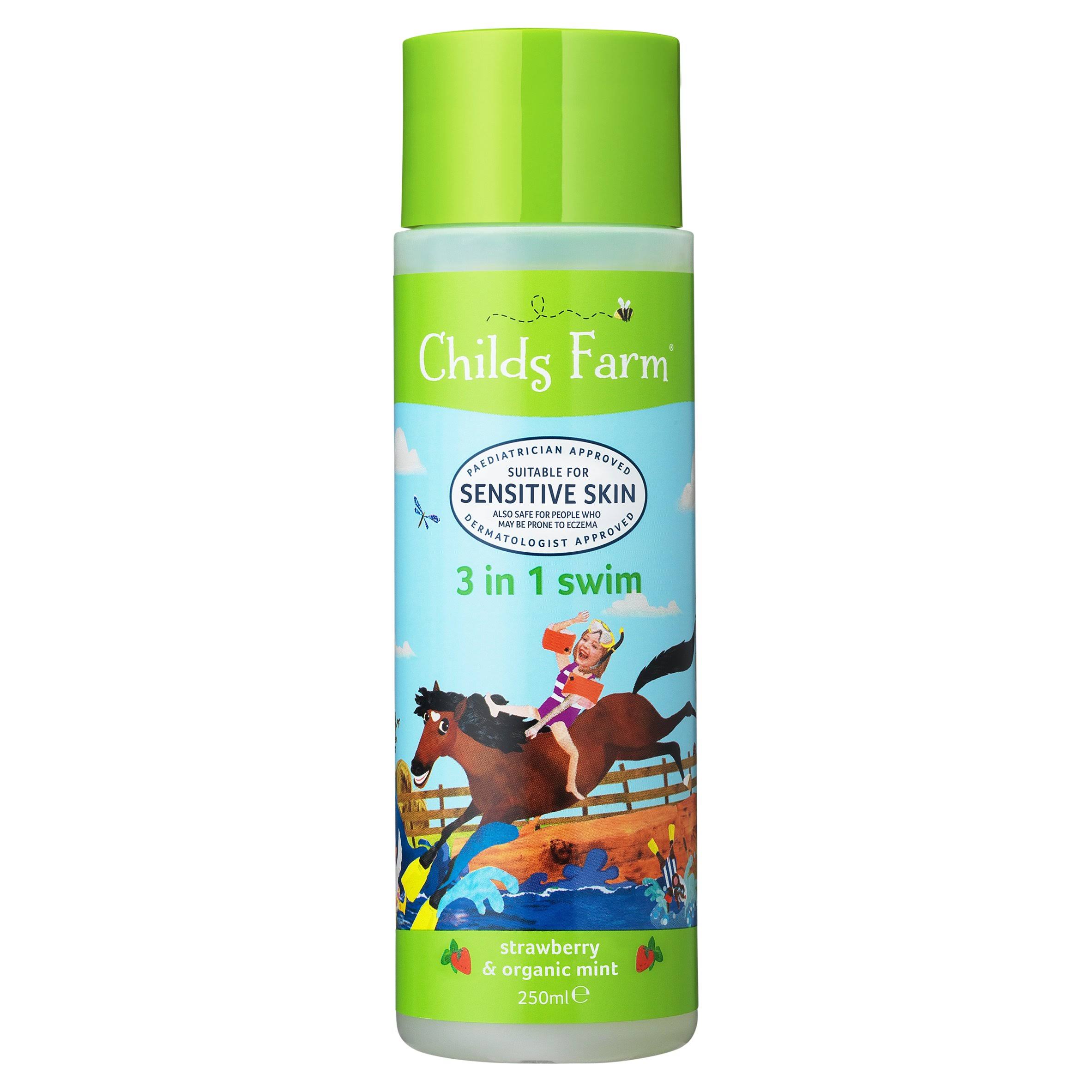 Childs Farm 3 in 1 Swim Care - Strawberry and Organic Mint, 250ml