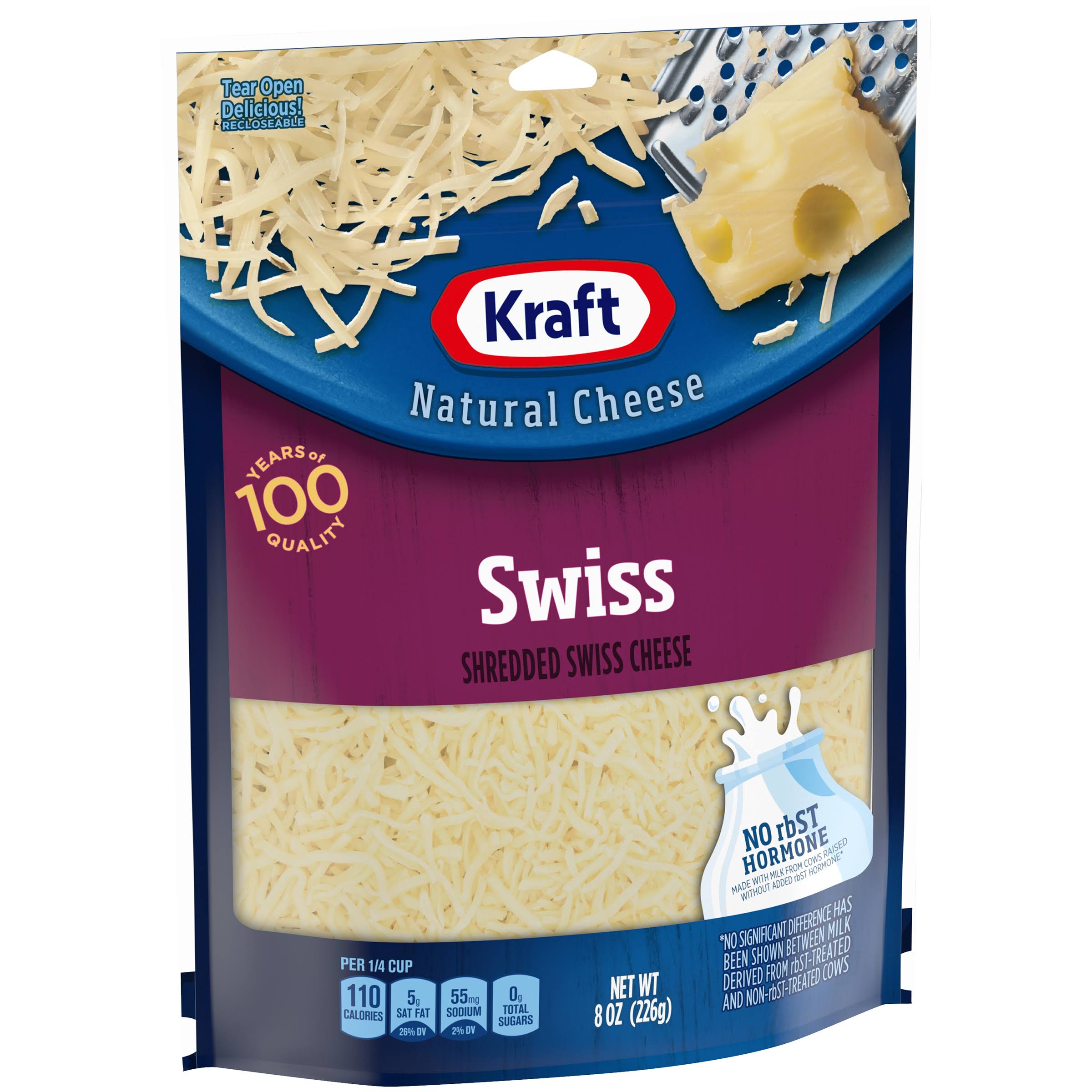 Kraft Shredded Swiss Cheese - 8oz