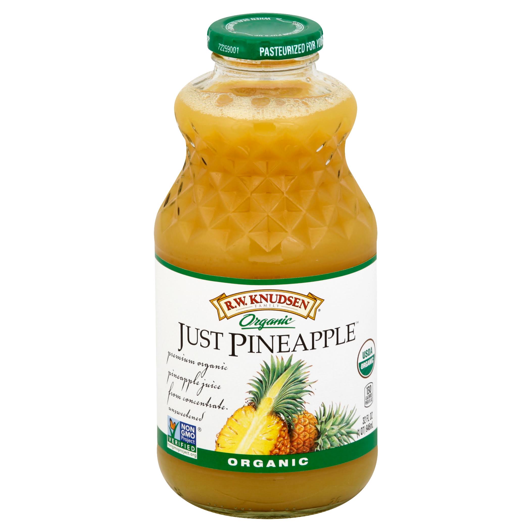 Knudsen Organic Juice - 32oz, Pineapple