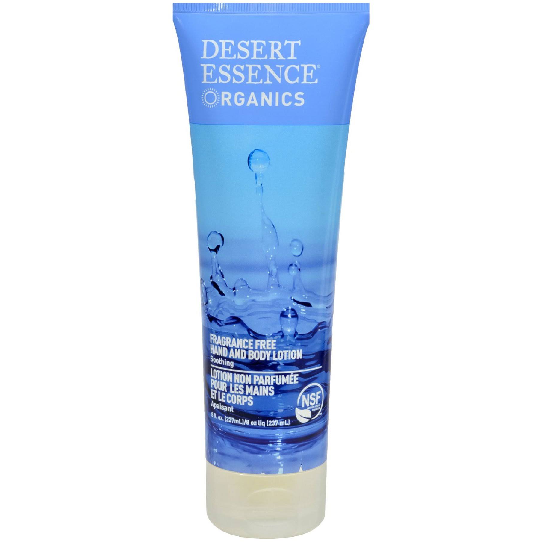 Desert Essence Organics Hand And Body Lotion - 117ml