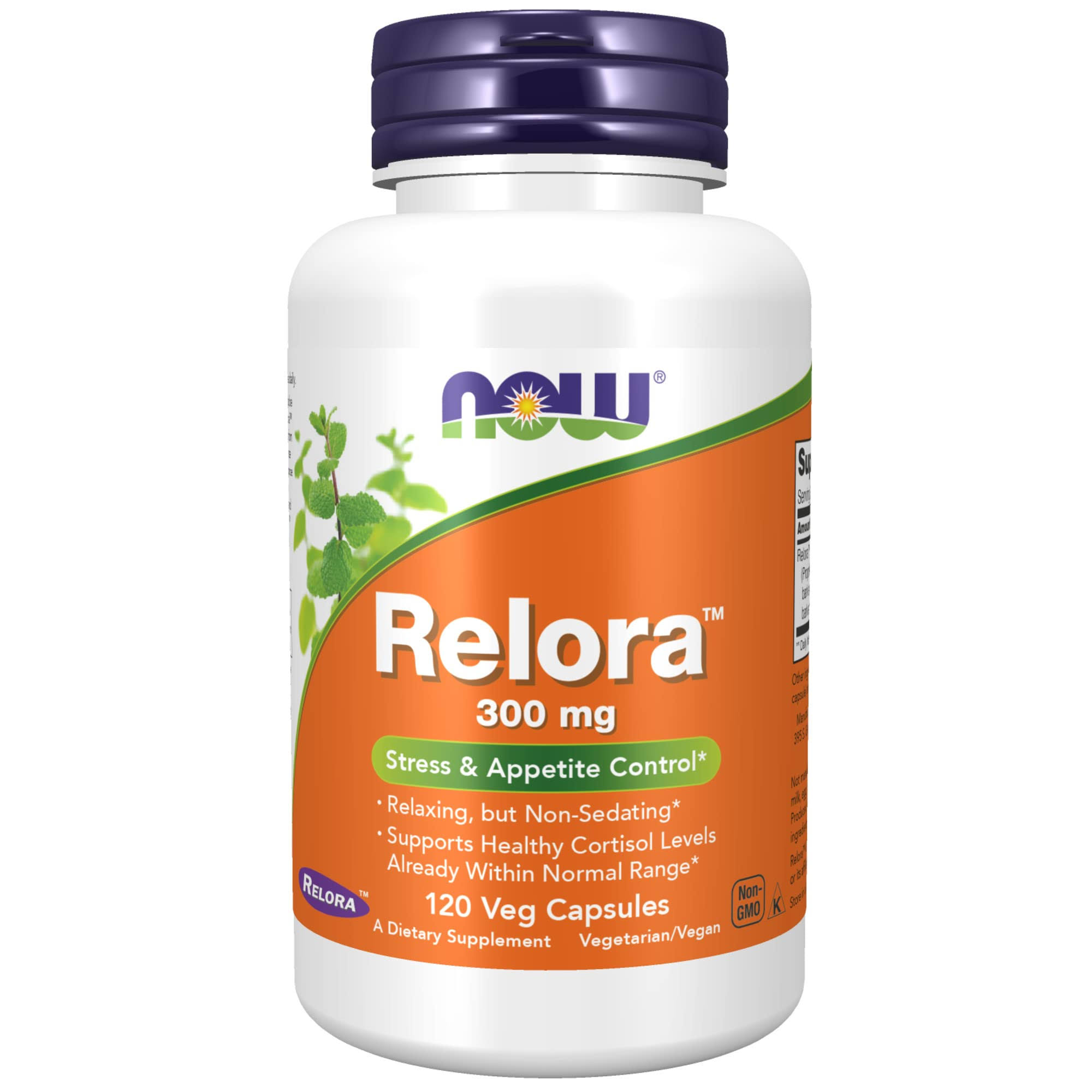 Now Foods Relora 300 mg Dietary Supplement - 120 Capsules