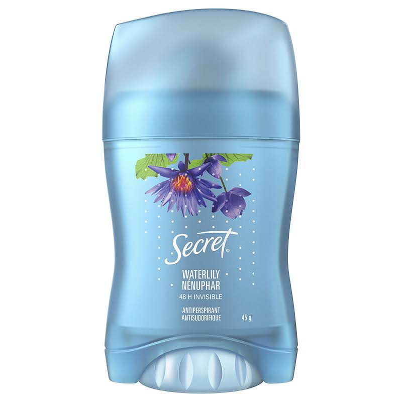 Secret Clear Gel Antiperspirant And Deodorant, Waterlily Scent
