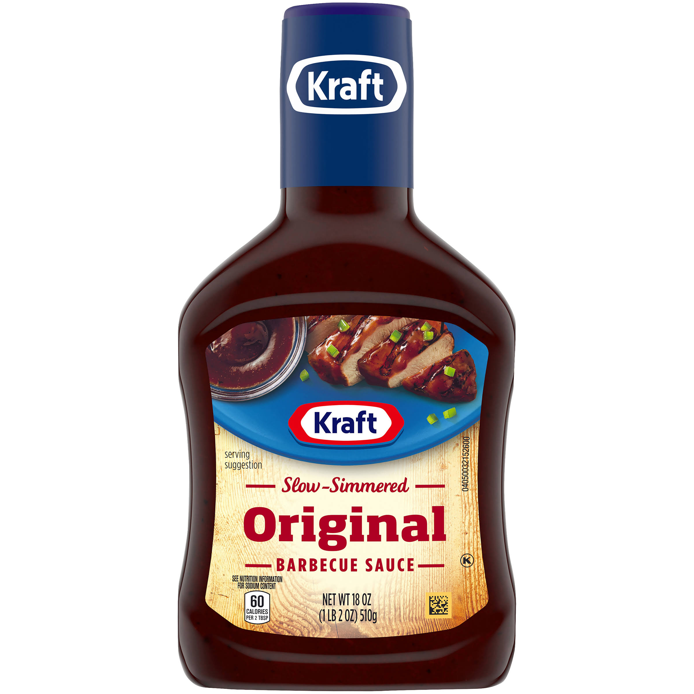 Kraft Barbecue Sauce Slow-Simmered Sauce - Original, 18oz