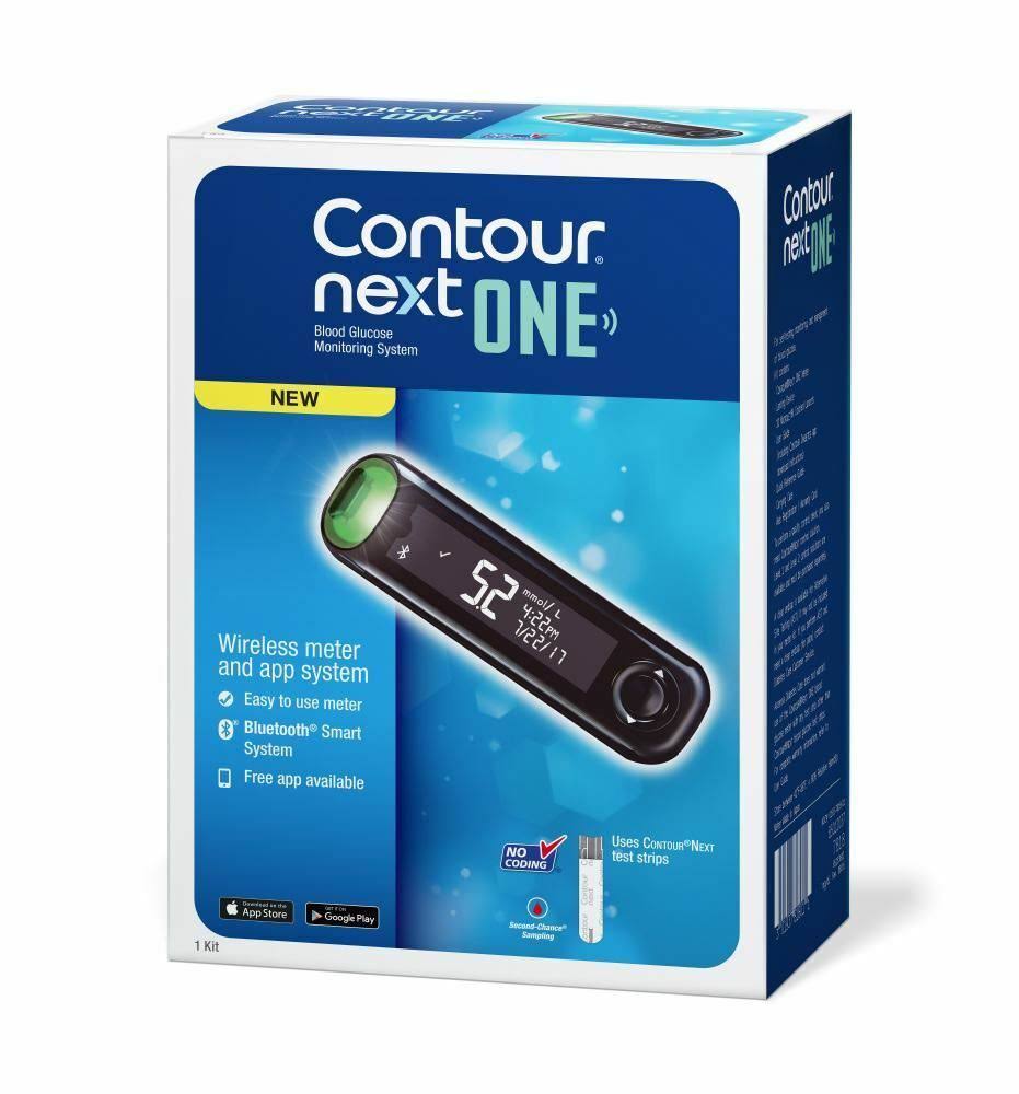 Contour Next One Wireless Blood Glucose Monitoring Kit System