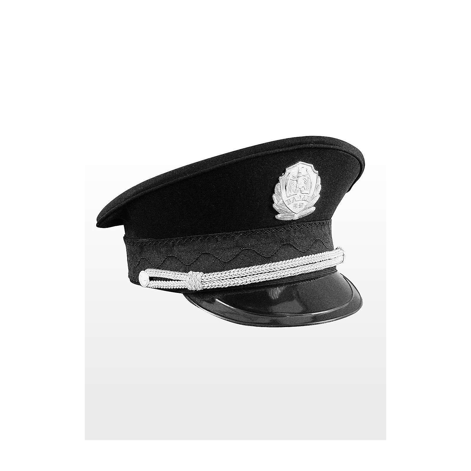 Police Cap Black