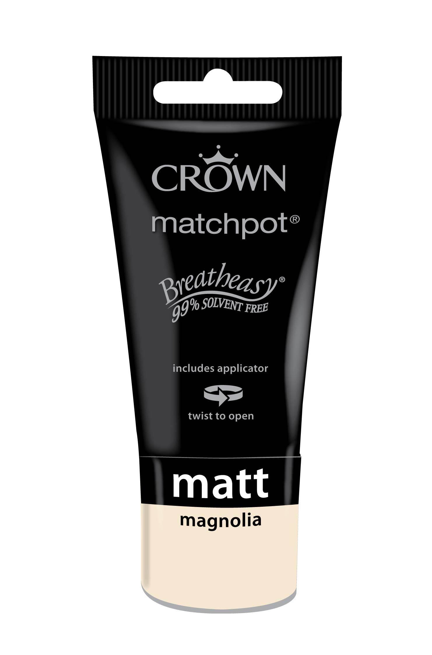 Crown Breatheasy Matt Emulsion Paint - Magnolia
