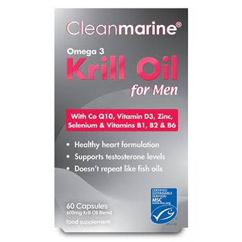Cleanmarine - Krill Oil for Men (60 Softgels)