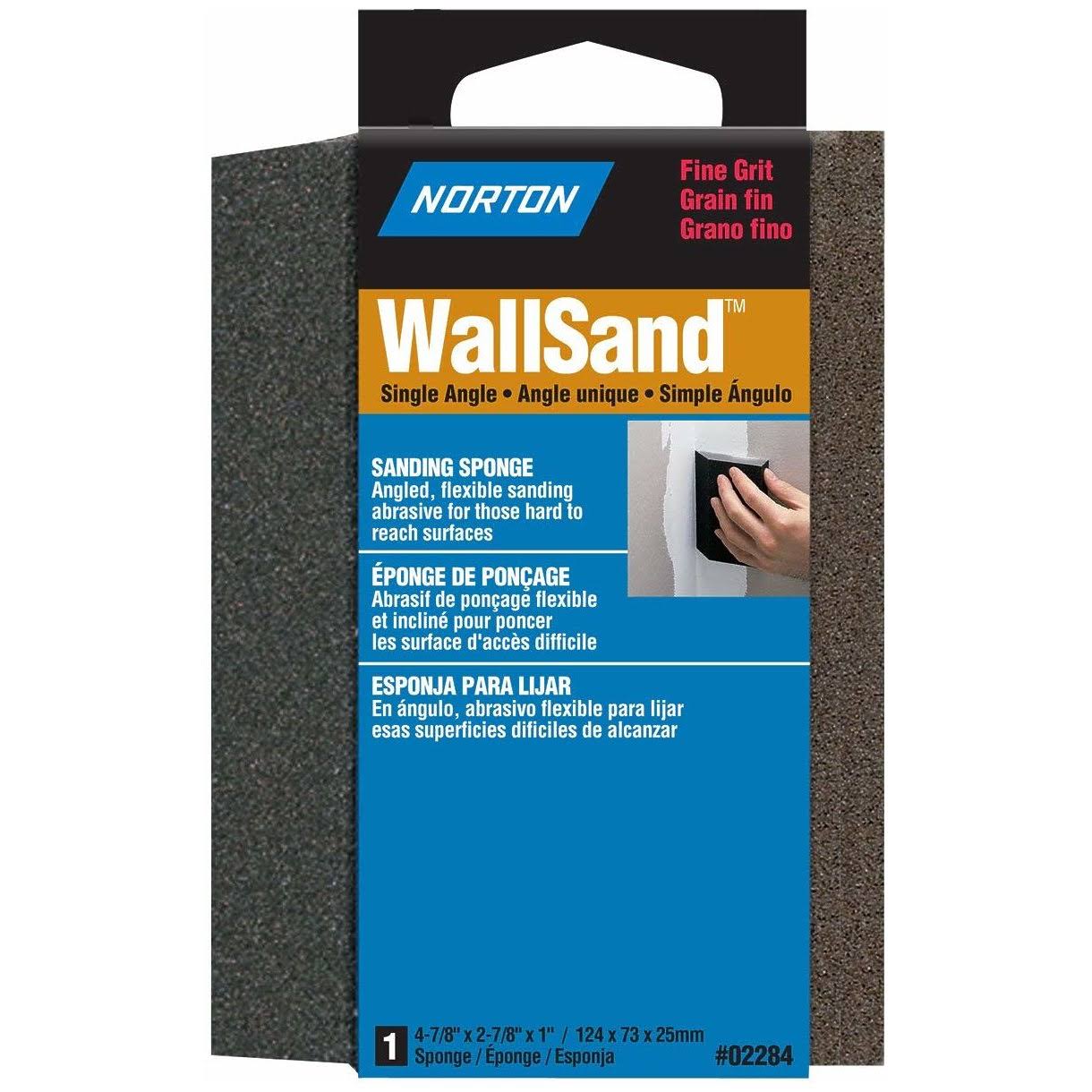 Norton 02284 Wallsand One Angle Sanding Sponge - Fine