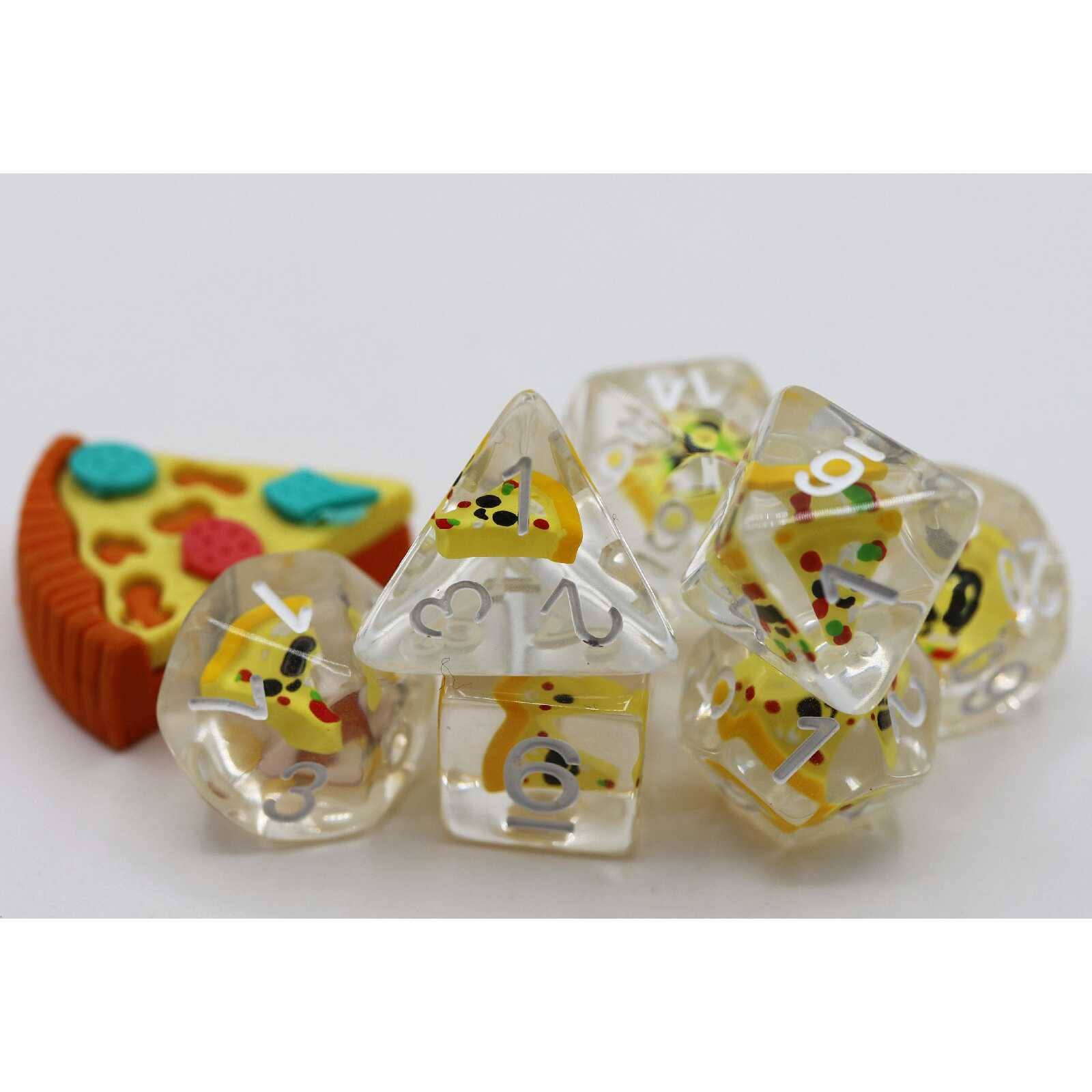 Dice And Gaming Accessories Polyhedral RPG Sets Stuff-Inside Pizza (7)