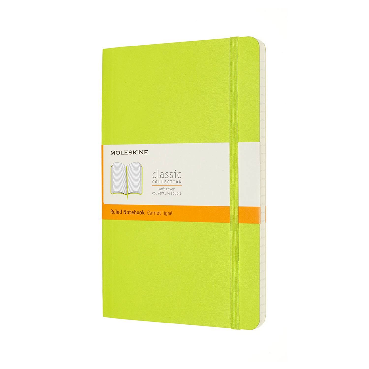 Moleskine Classic Large Notebook Lemon Soft Cover Ruled