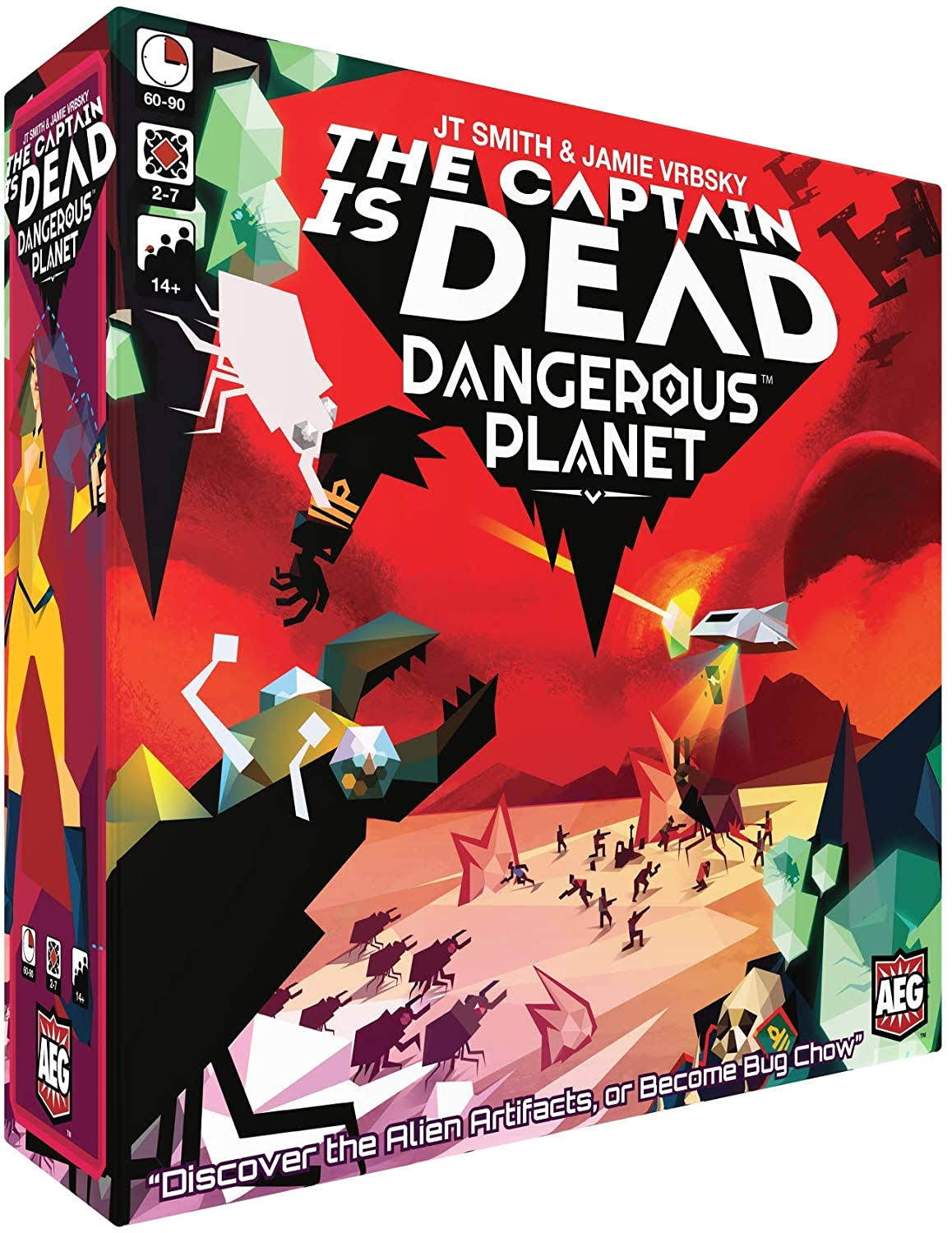 Alderac Entertainment Group The Captain Is Dead Dangerous Planet Board Game