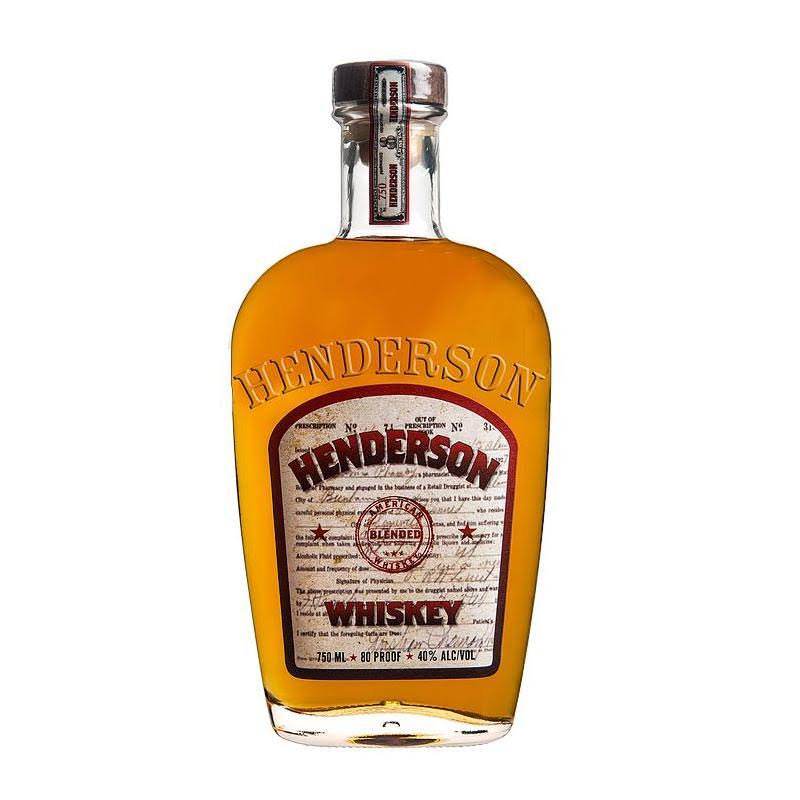 Henderson American Blended Whiskey 750ml