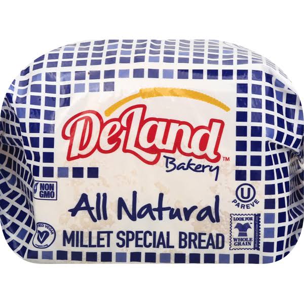 Deland Bakery Bread, Millet, Special - 16 oz