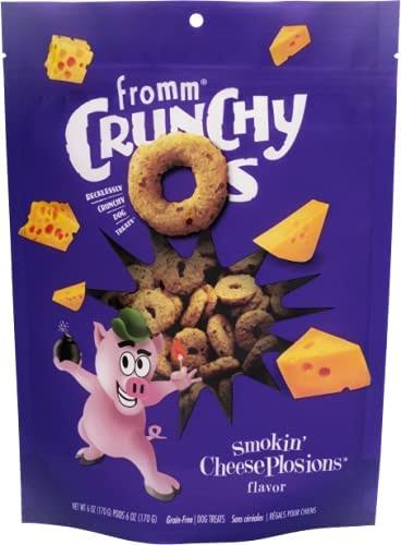 Fromm Crunchy O's Dog Treats, 26 OZ. (Smokin' CheesePlosions Flavor)