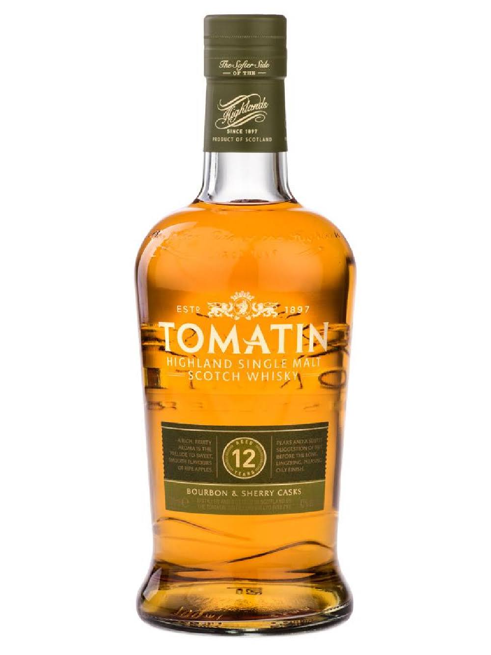 Tomatin 12 Year Old Highland Single Malt Scotch Whisky 750ml