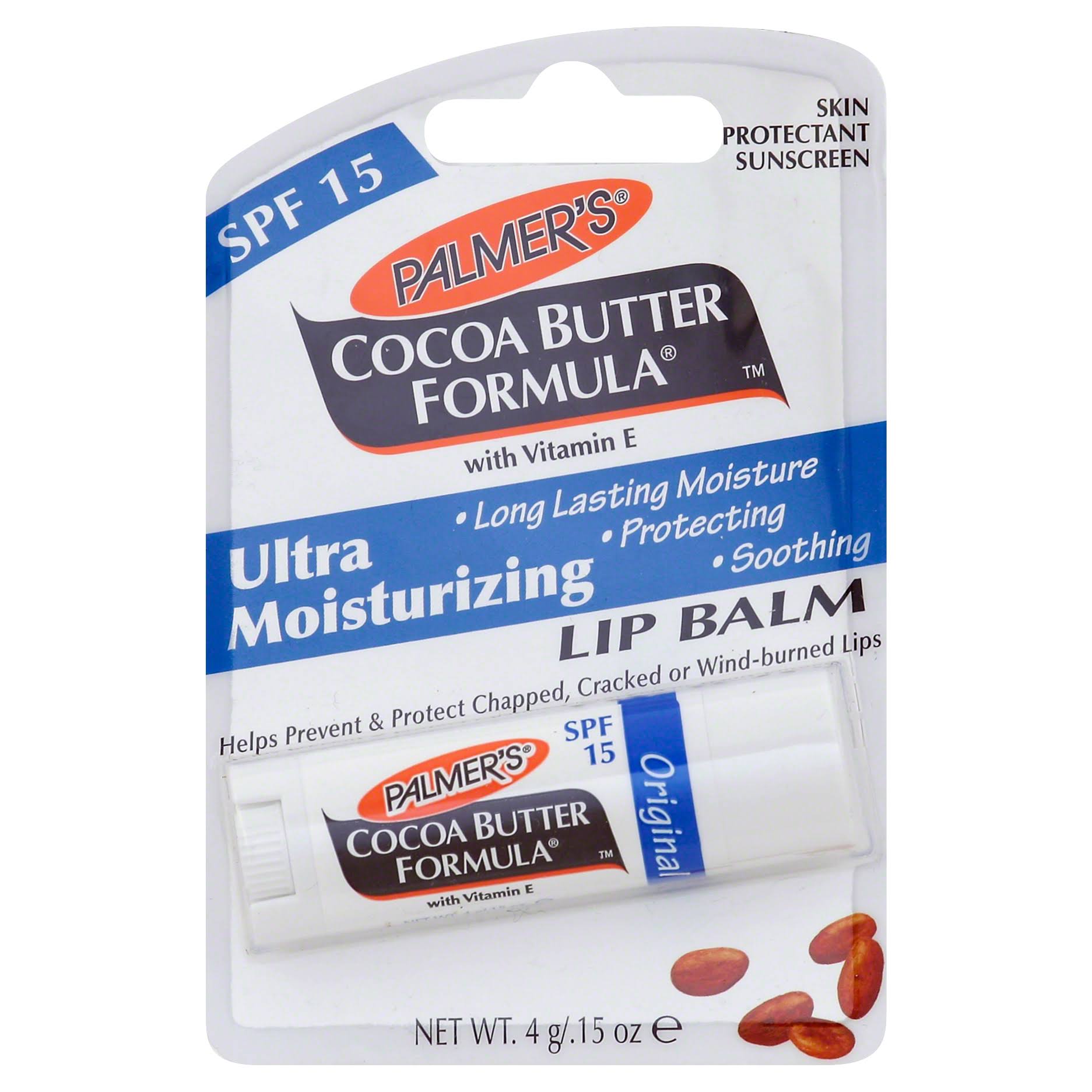 Palmer's Cocoa Butter Formula Lip Balm - SPF 15, 4g