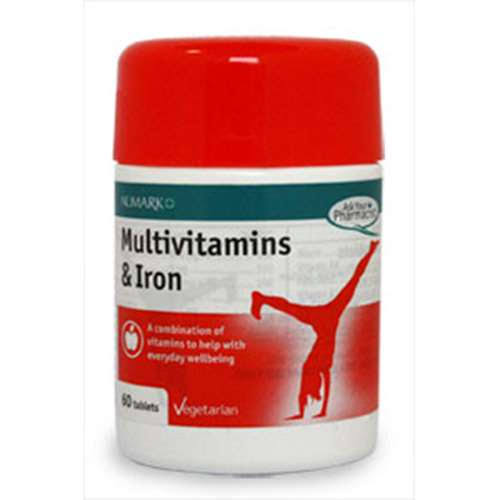 Numark Multivitamins & Iron Tablets - 60ct