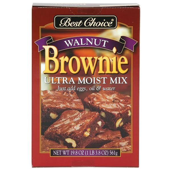 Best Choice Walnut Brownie Mix - 19.8 oz