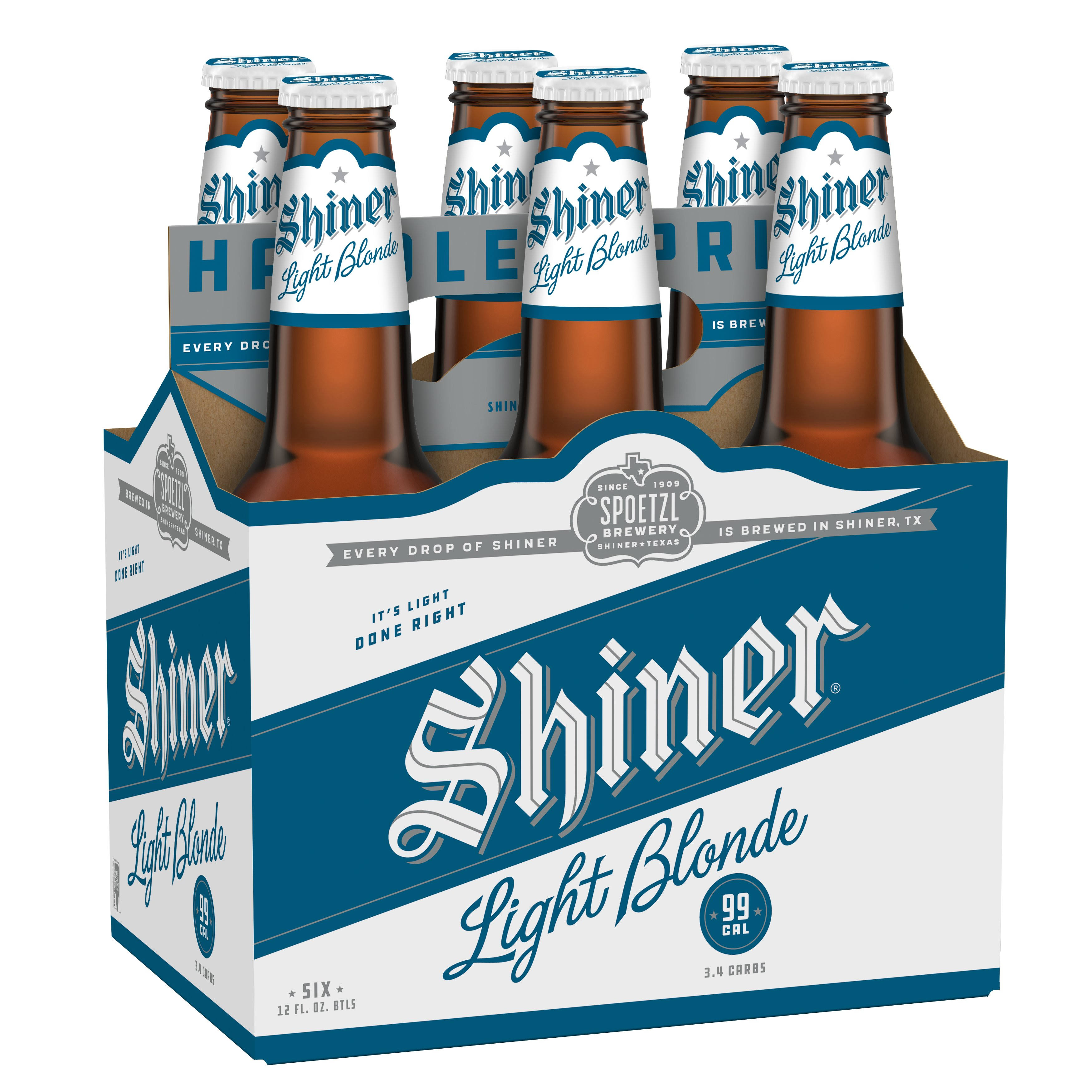 Shiner Light Blonde Beer - 6pk, 12oz