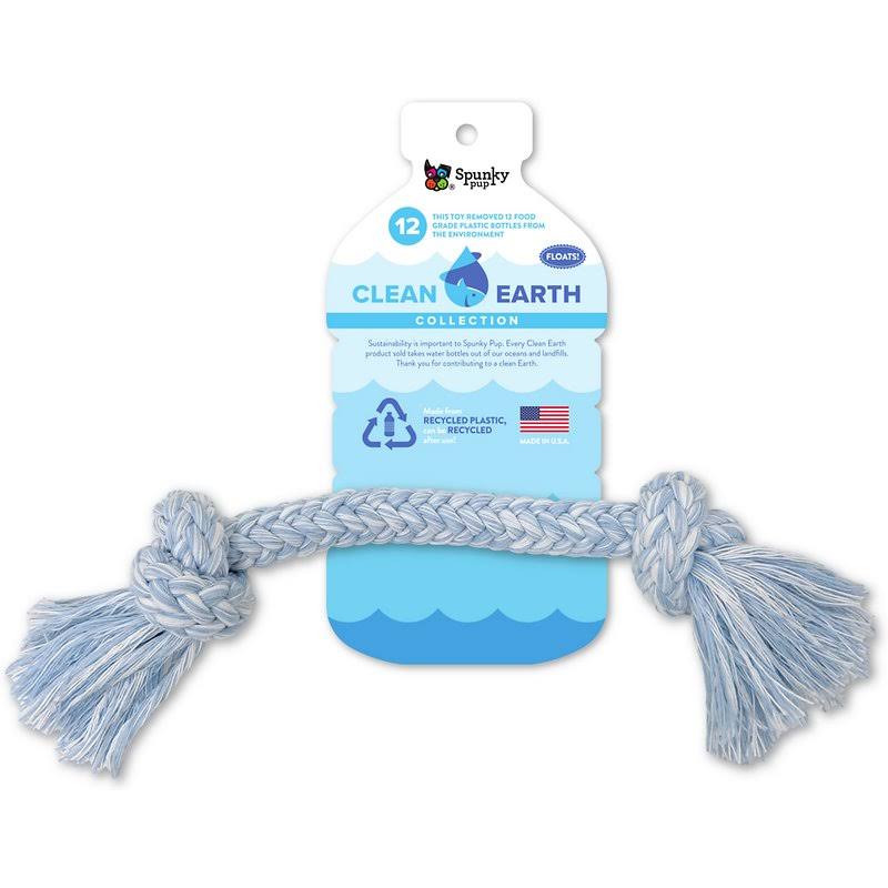 Spunky Pup Clean Earth Recycled Rope Dog Toy - Large