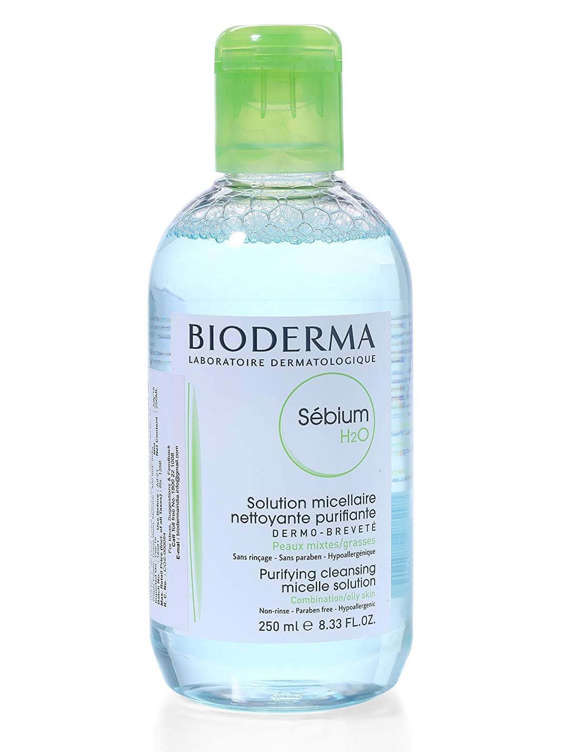 Bioderma Sebium H2O Cleansing Solution for Oily and Combination Skin