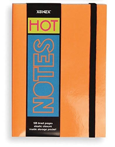 Xonex Hot Notes A6 Pocket Size Journal - Neon Orange | General | 30 Day Money Back Guarantee | Free Shipping on All Orders | Best Price Guarantee