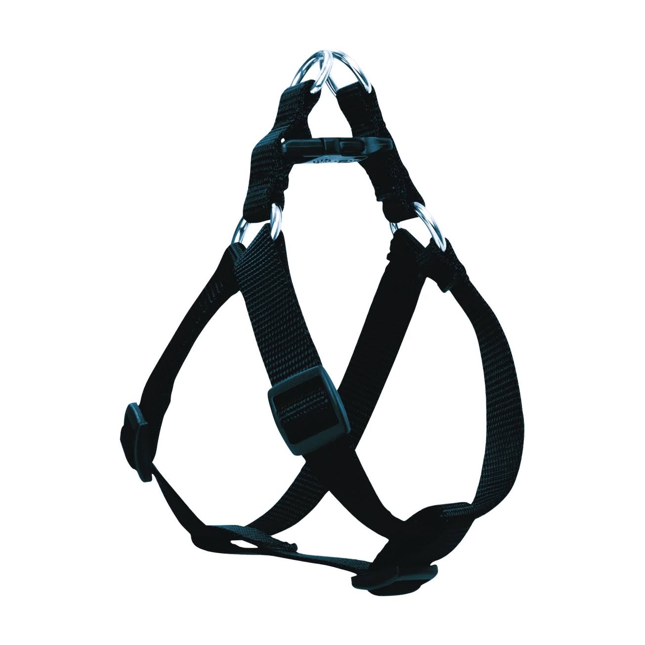 Lupinepet Dog Harness - 3/4", Black, for Medium Dogs