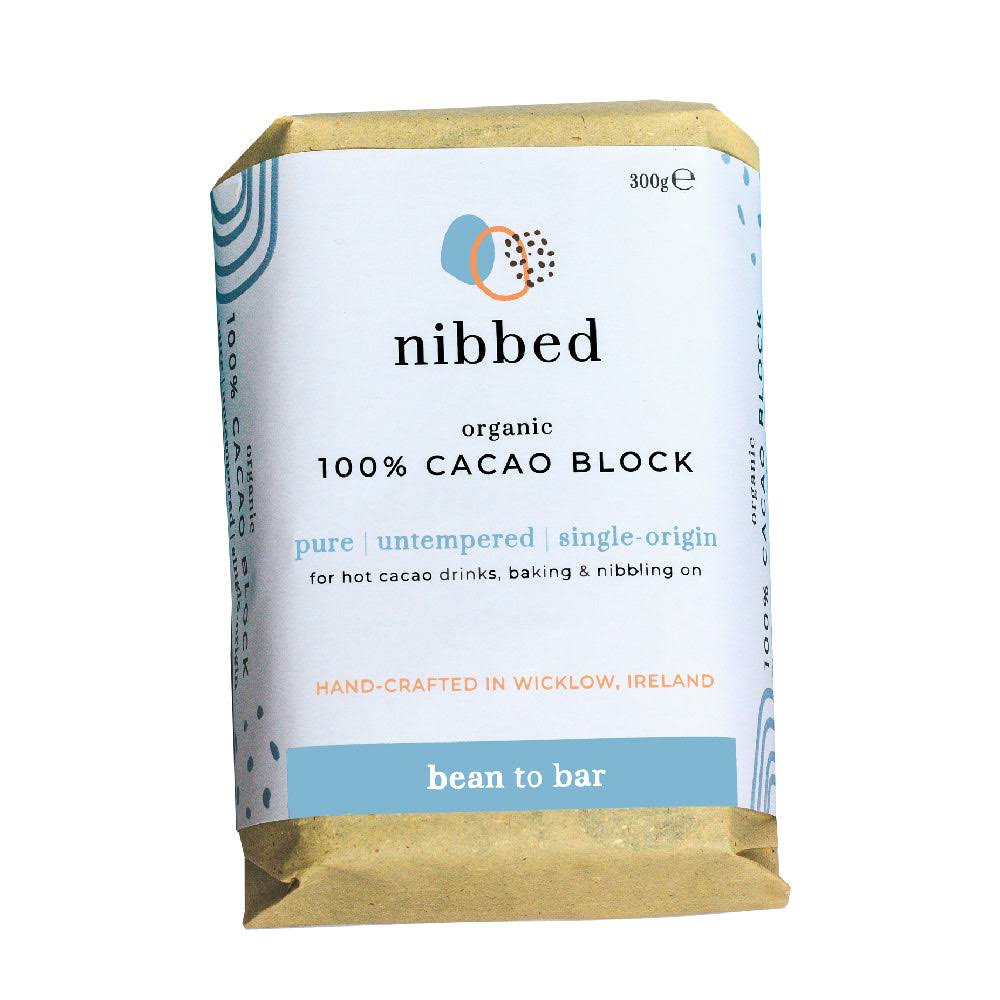 Nibbed Organic 100% Cacao Block - 300g