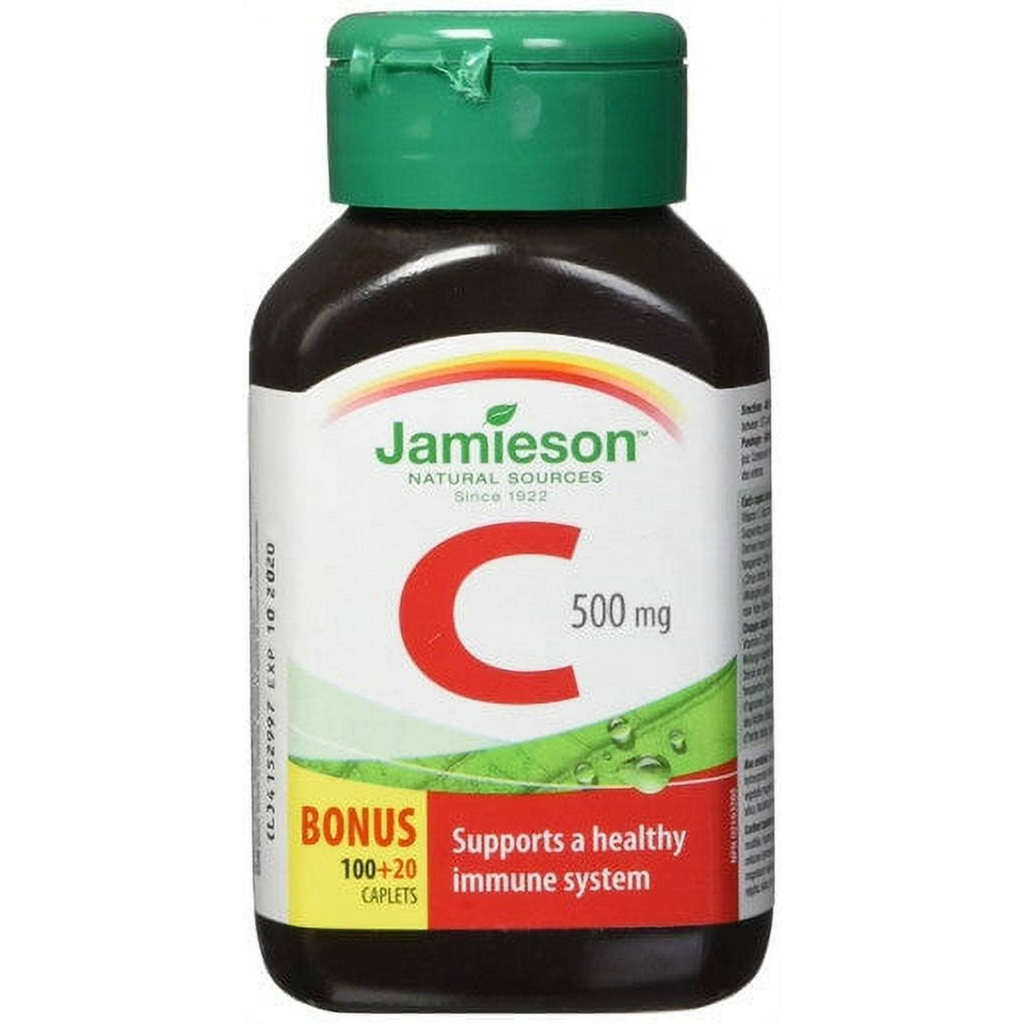 Jamieson Vitamin C 500mg 100 Caplets