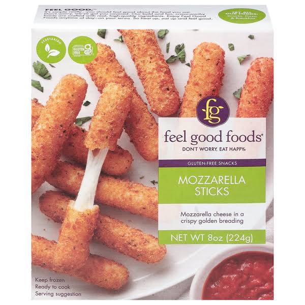 Feel Good Foods Mozzarella Sticks - 8 oz