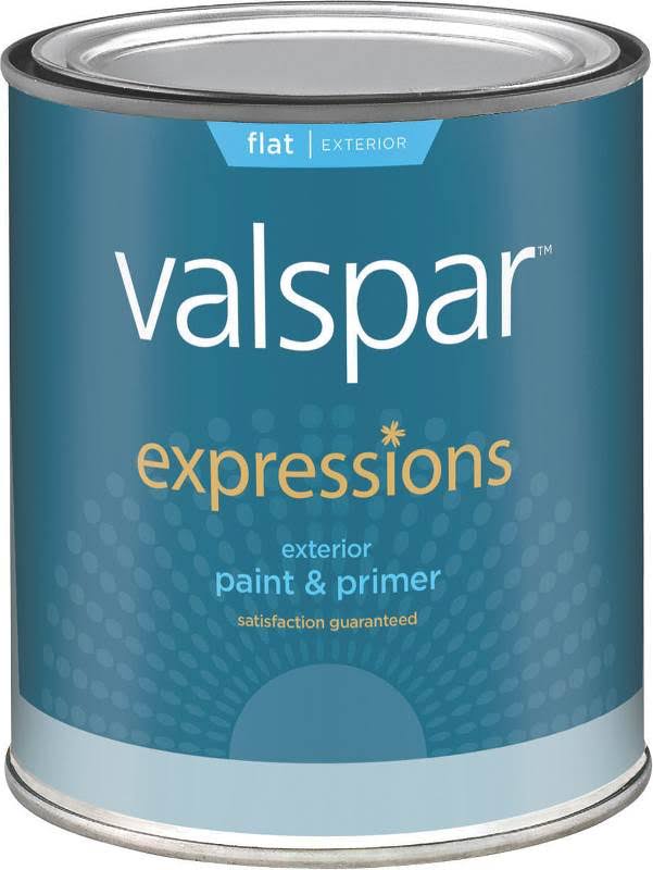 Valspar Expression Paint and Primer - Pastel Base, Exterior, 1qt