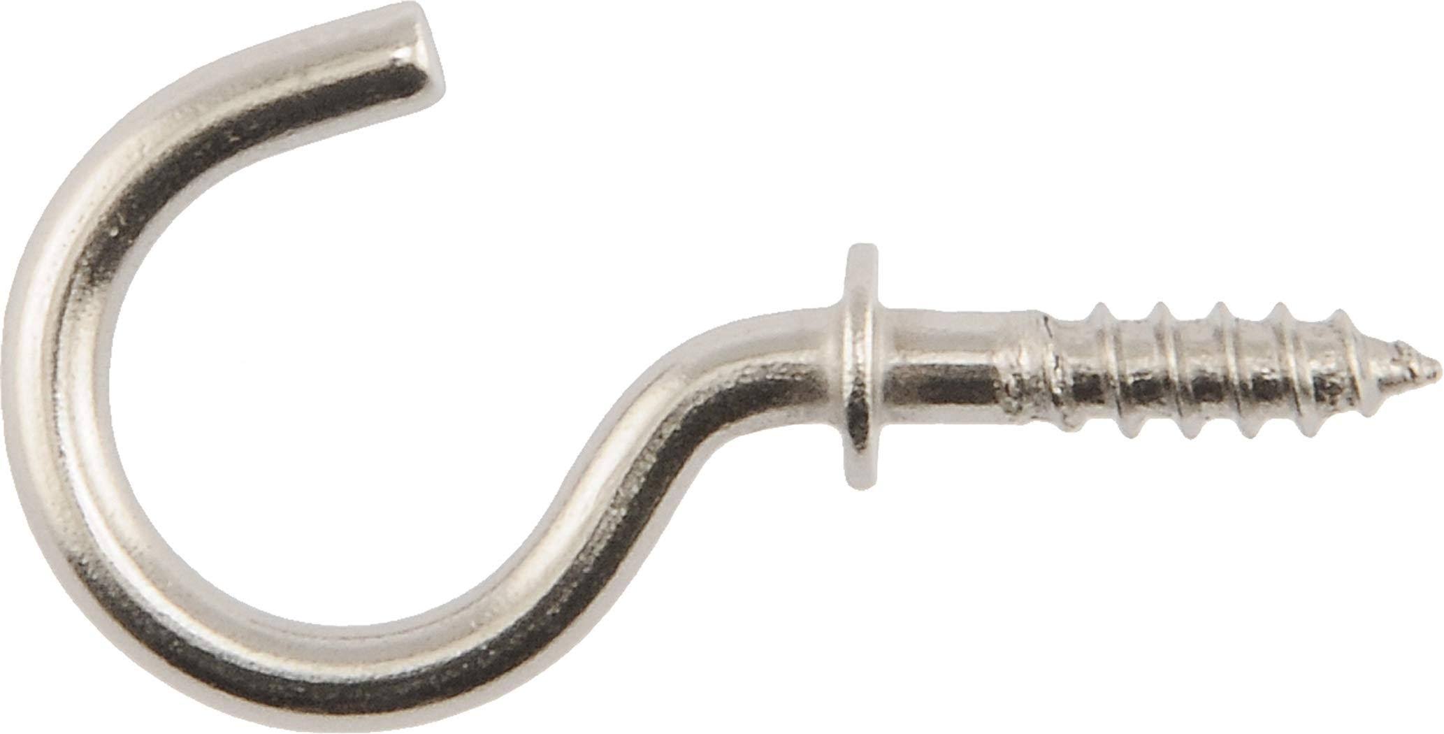 The Hillman Group The Hillman Group 853300 3/4 in. Cup Hook- Stainless Steel 4-Pack