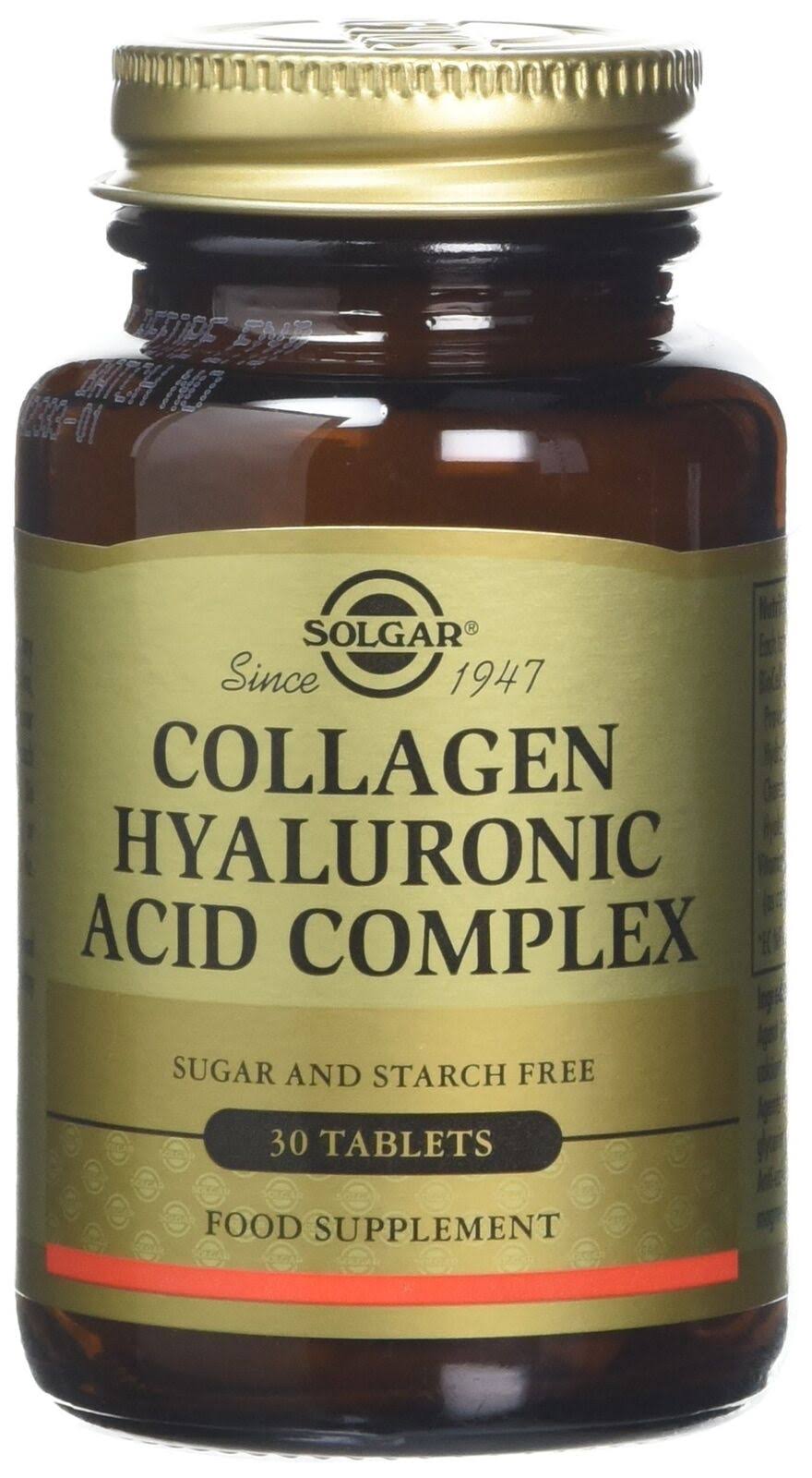 Solgar Hyaluronic Acid - 120mg, 30 tablets